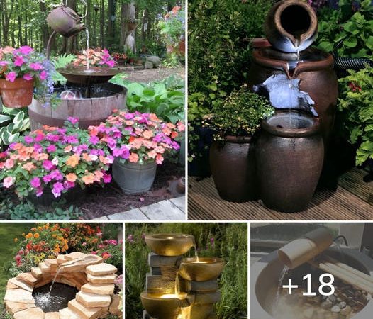 18 Unique DIY Fountain Designs For Zen-Inspired Spaces