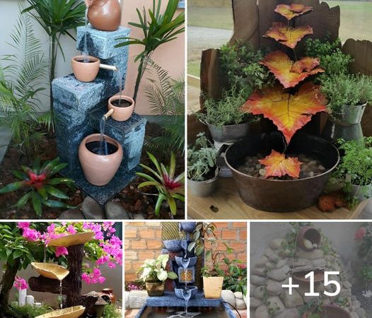 15 Awesome ideas of original water fountains