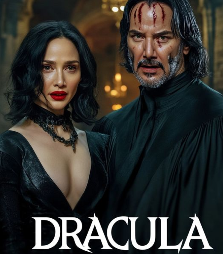 Dracula: First Trailer Unveils a Gothic Spectacle Starring Keanu Reeves and Jenna Ortega