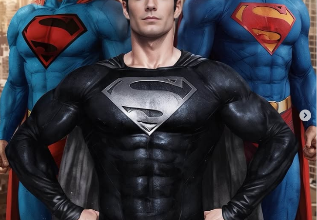 Superman Actors Henry Cavill, Tom Welling & Tyler Hoechlin Unite in Stunning New DC Art