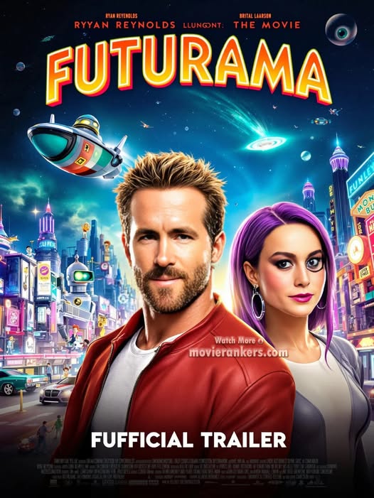 FUTURAMA (2025): Ryan Reynolds and Brie Larson in Fan-Made Live-Action Concept